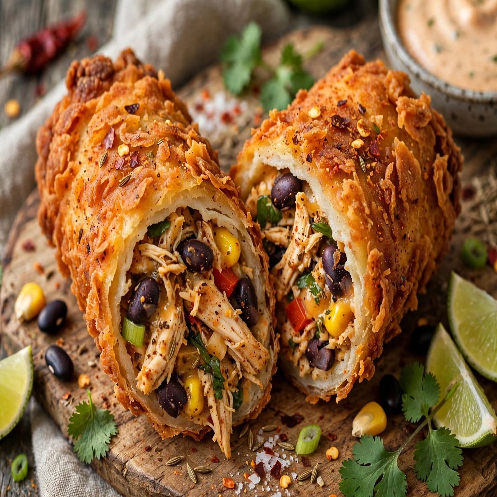 Southwest Chicken Roll