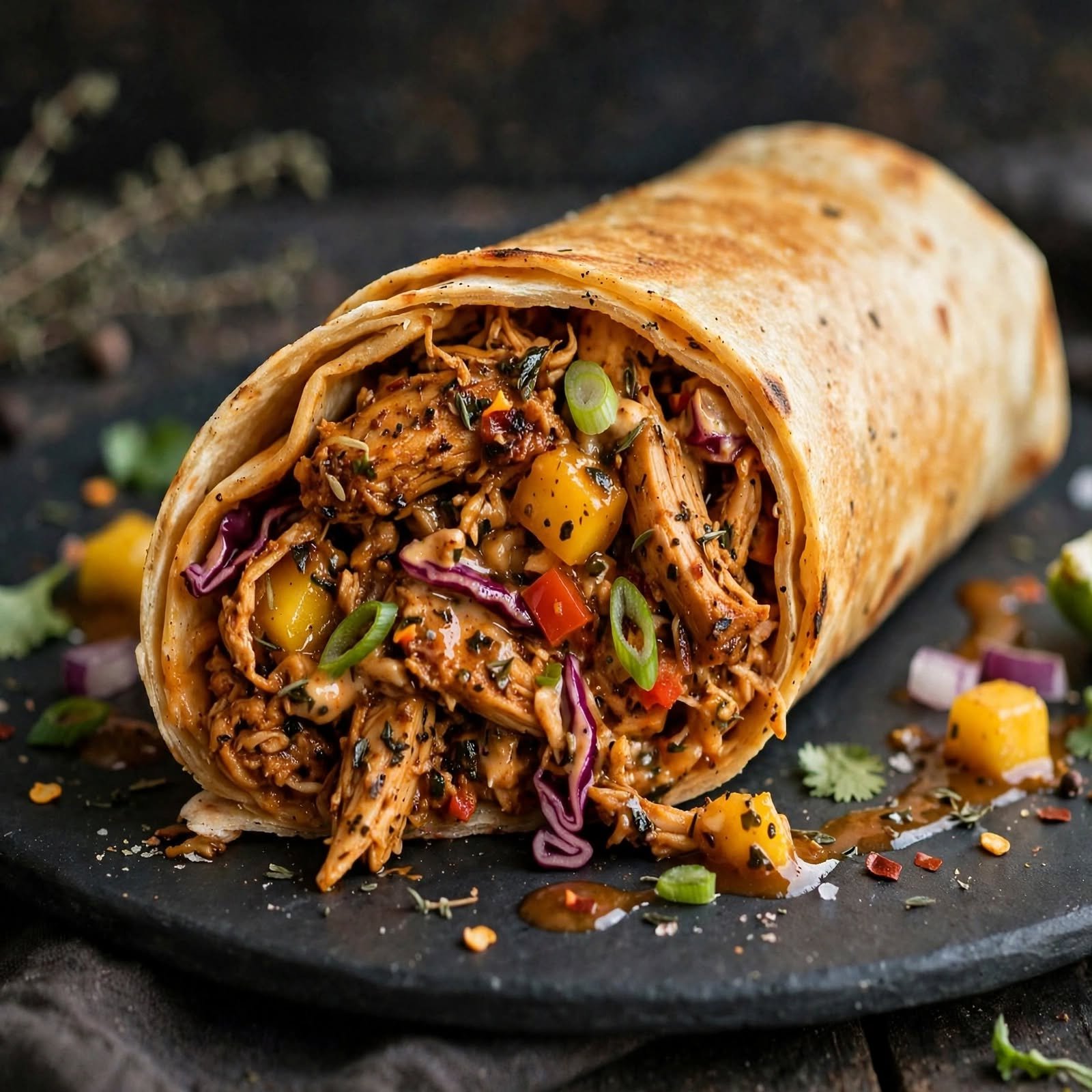Jerk Chicken Roll