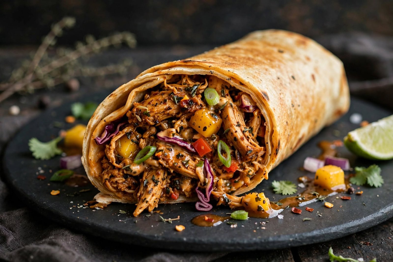 Jerk Chicken Roll