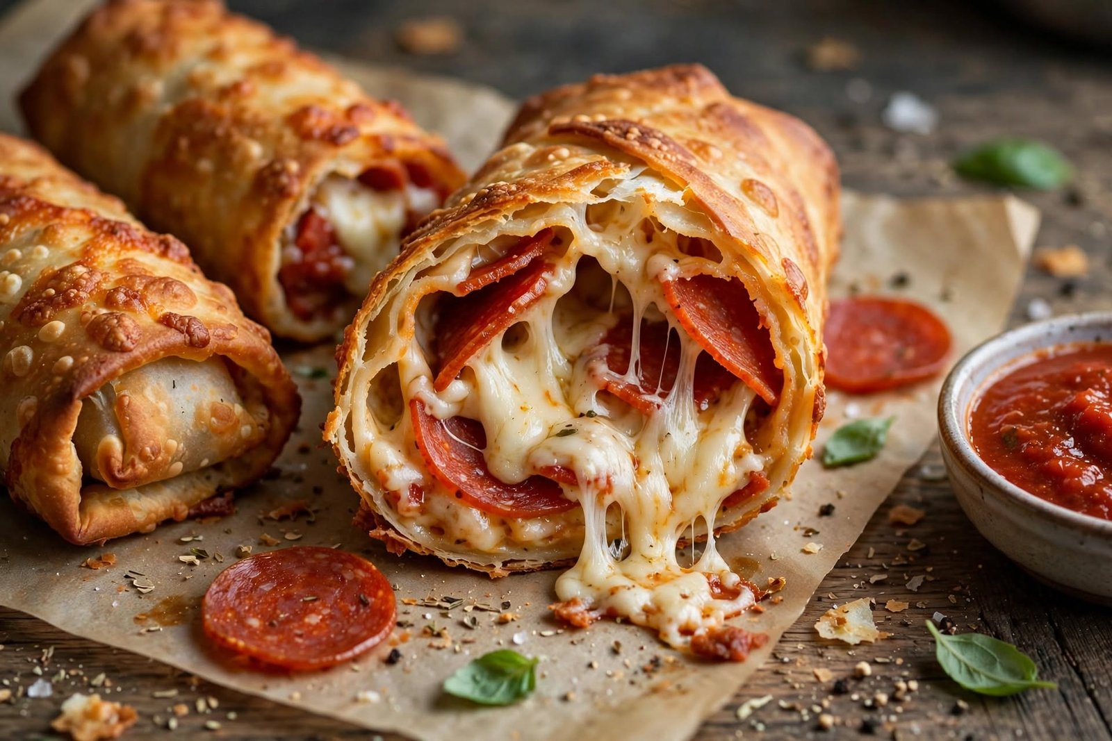 Pepperoni Pizza Roll