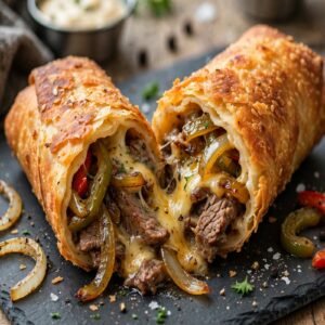 Philly Cheesesteak Roll