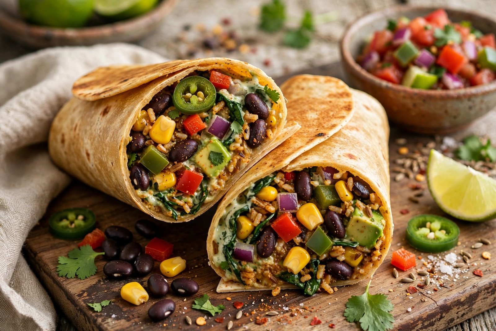 Southwest Veggie Roll